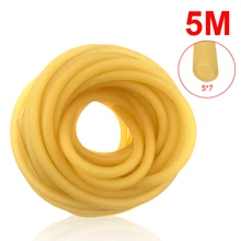 1/5 Meters Natural Latex Rubber Tube Surgical Band Slingshot Hoses Catapultfor Hospitals Fitness Band