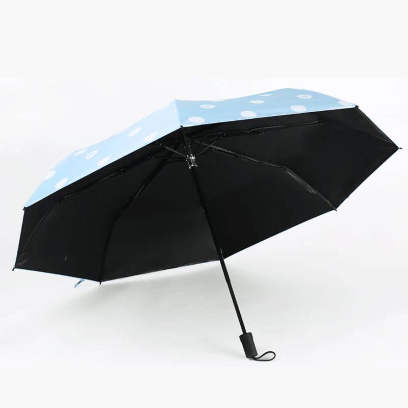 de ponto 3-guarda-chuva dobrável chuva uv guarda-chuva
