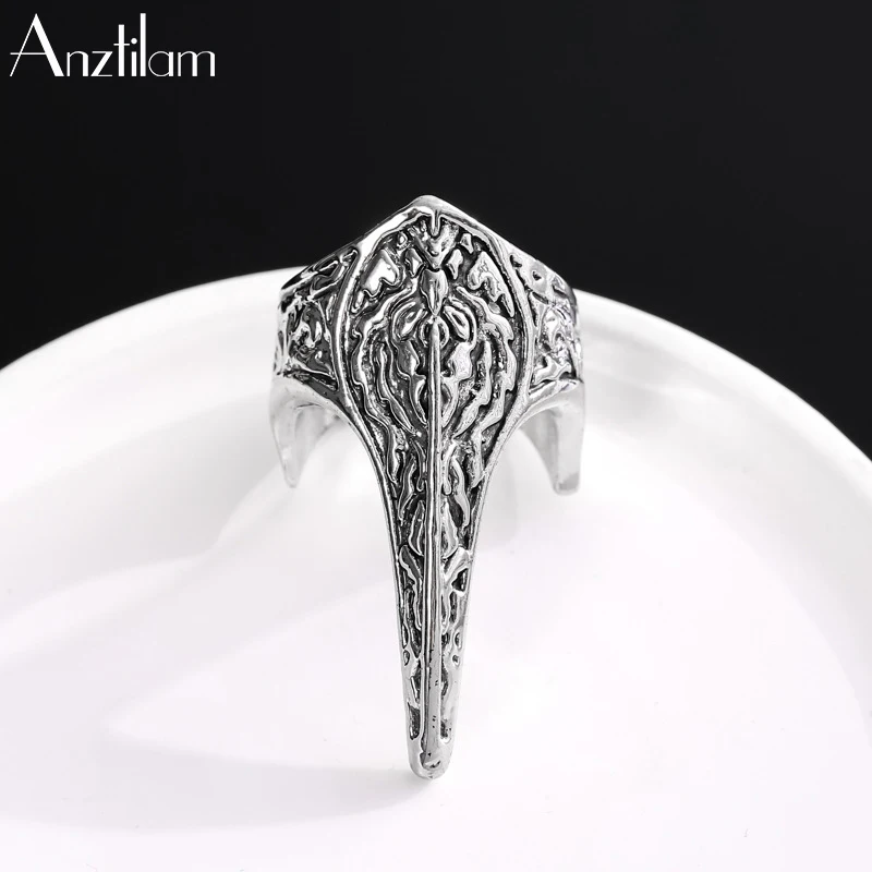 

316L Stainless Steel Ring Punk Kayi Obasi Flag Ottoman Unique Hawk Claw Rings for Women Men’s Armor Punk Ring Jewelry