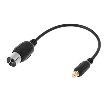 

1PC IEC to MCX Antenna Pigtail Cable Adapter Connector For USB TV DVB-T Tuner