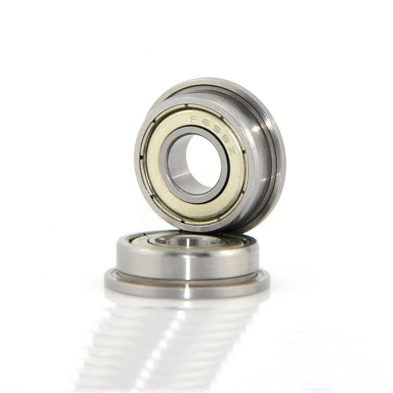 50pcs F693ZZ F693 3x8x4mm shielded miniature flanged deep groove ball bearings 3*8*4 mm | Обустройство дома