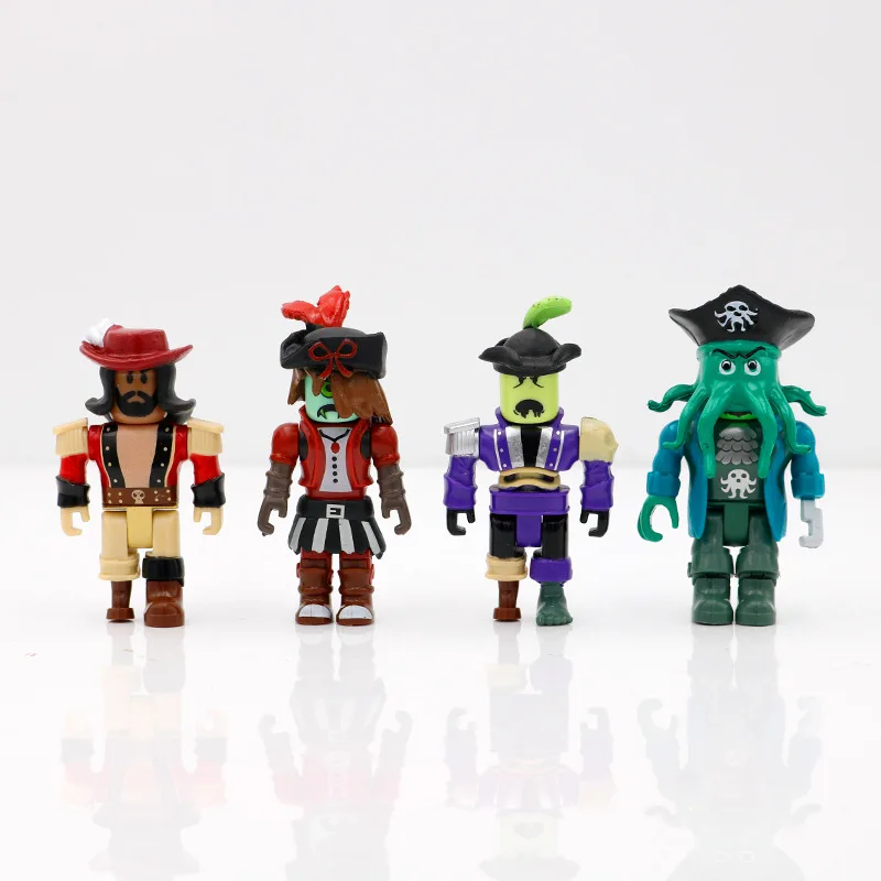 Набор Кукол ROBLOX Pirate Showdown Mix & Match 7 см набор из ПВХ куклы игрушки для мальчиков