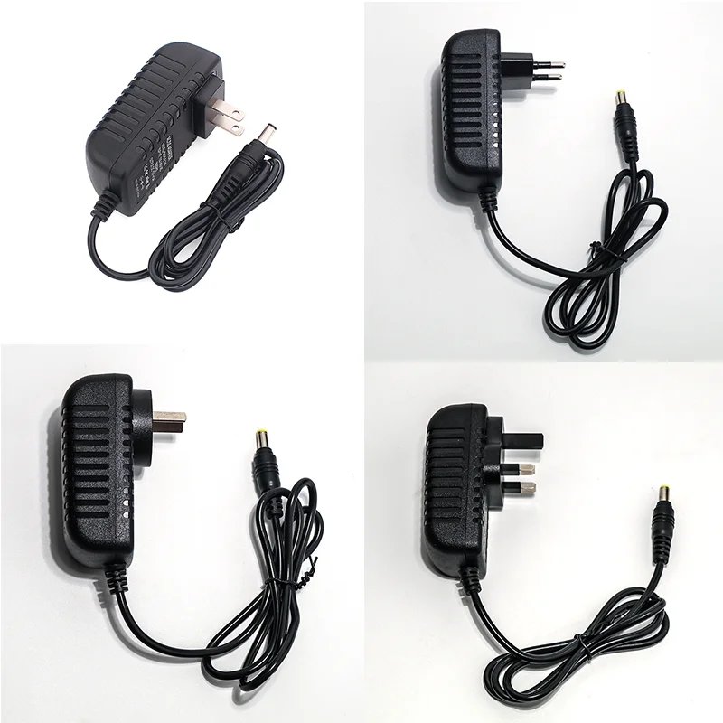 Ac100 240v 12v 2a 24w Dc Ac адаптеры Dc12v Us Eu Uk Au Plug Универсальный блок питания для Cctv