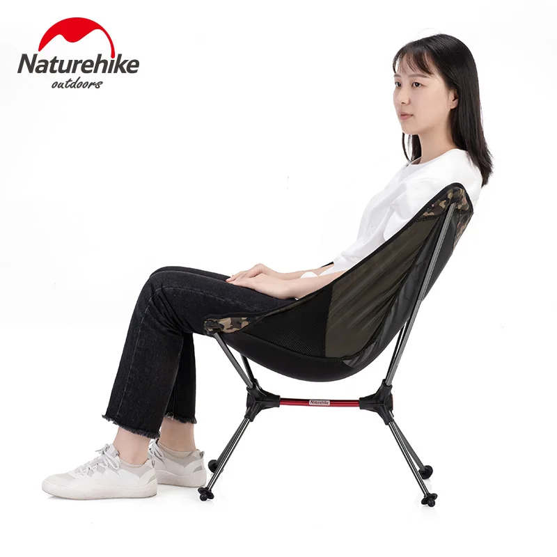  Naturehike Travel Ultralight Folding Chair Superhard High Load Outdoor Camping Chair Portable Beach