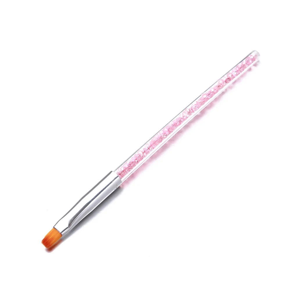 Горячая мода плоская головка ногтей кисти фототерапия ручка Стразы ручка шпилька