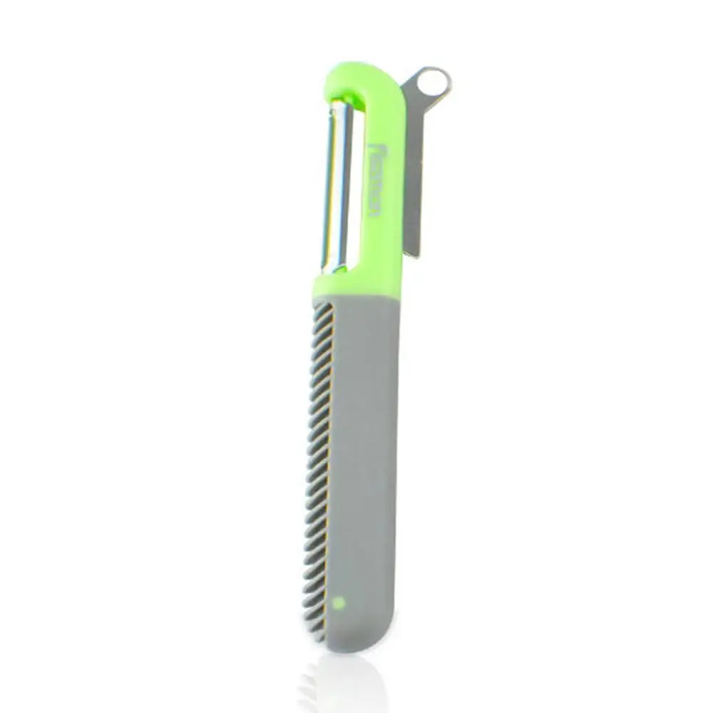 Green Многофункциональная Картофелечистка из нержавеющей стали, овощерезка для фруктов, дыни, терка, кухонная овощечистка - Цвет: Green