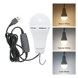 brand new 5V USB LED Bulbs Portable Energy Saving Emergency Night Lighting For Camping Hiking Lamps Hot Sales