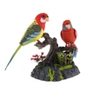 Electric Battery Operated Birds Toys Simulated Induction Sound Control Voice-Activated Talking Parrots Moving Pets Children Toy 1