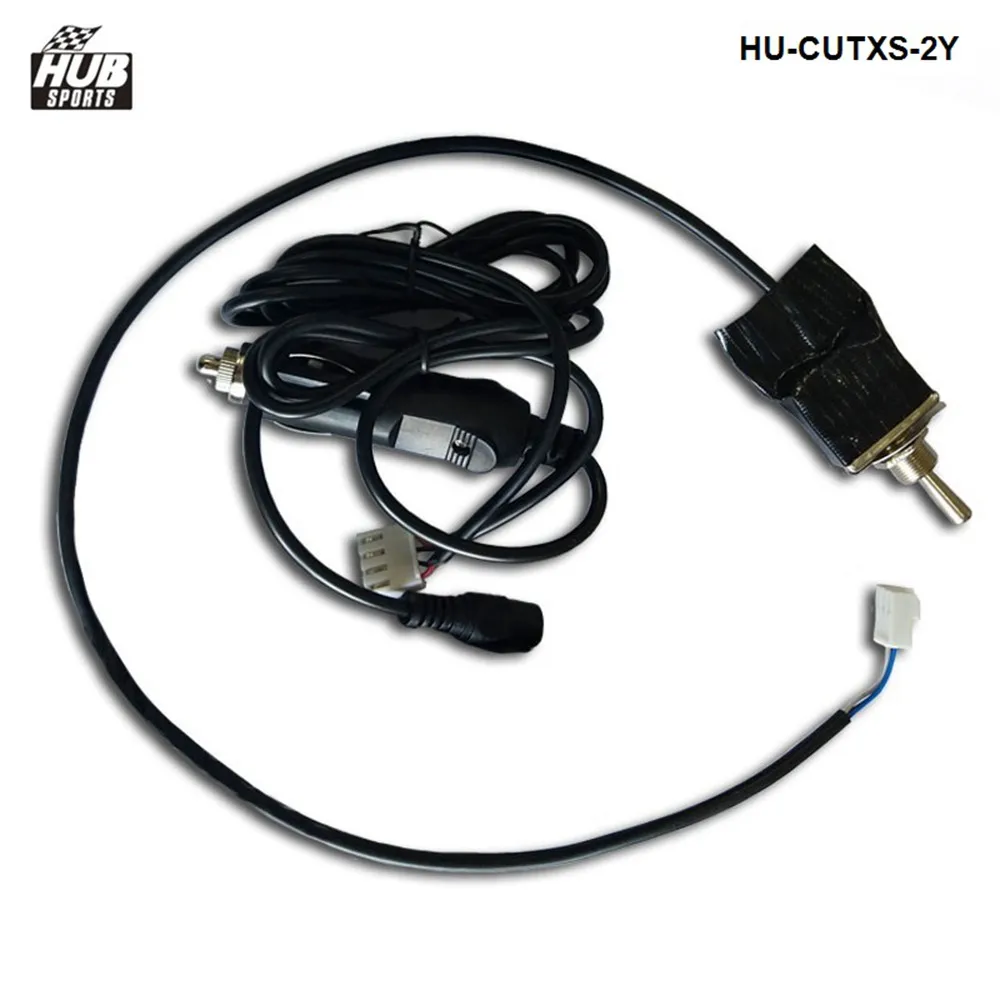 Беспроводной пульт дистанционного управления и тумблер для выхлопного глушителя электрический клапан вырез системы дампа HU-CUTXS-2Y