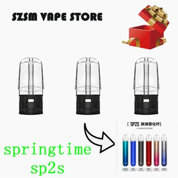 

Vape Pods for Springtime SP2 s Vaporizer Kit Multiple colors available 2ml Cartridge compatible universal Relx Pods enzoo