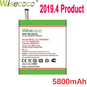 

WISECOCO 5800mAh 58-000161 CS-ADD800SL Battery For Amazon Pr53dc Mc-28ab8 In Stock Latest Production High Quality Battery