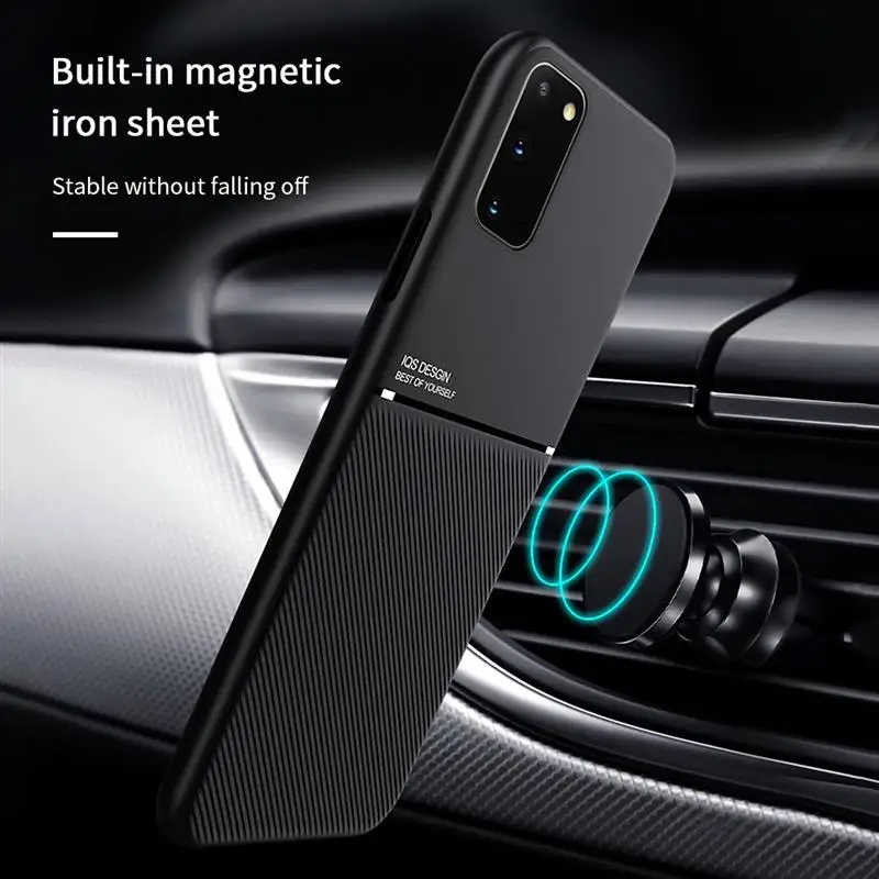 For Samung Note20 Ultra Case Soft Silicone Car Magnetic Holder Cover For Samsung Galaxy Note 20Ultra S21ultra Note20ultra A52 32 1