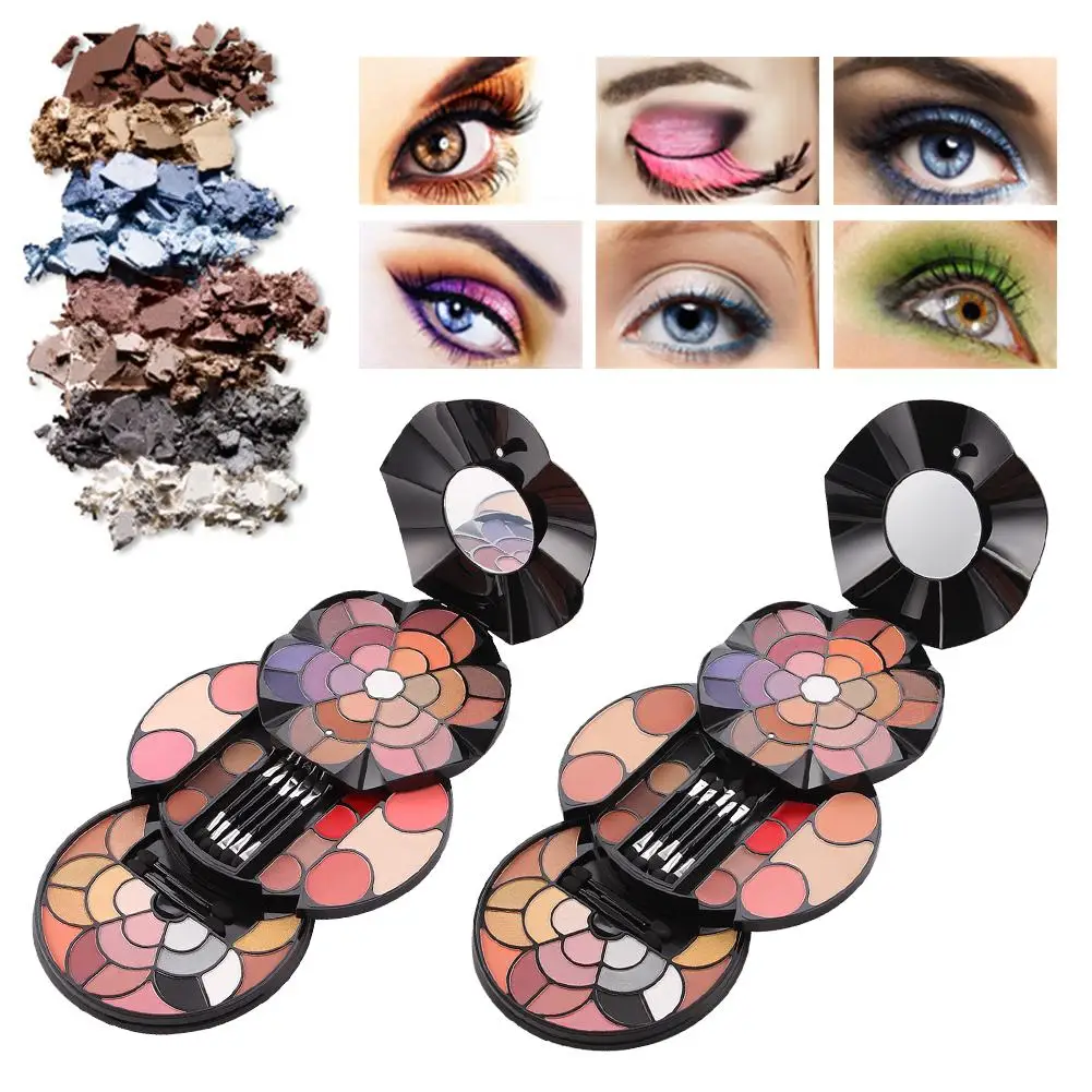 

Makeup Set Eyeshadow Eyebrow Powder Lipstick Blush Powder Makeup Palette Long-lasting Waterproof Professional Make Up Kit