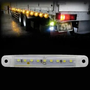 

9 LED Truck Side Marker Indicator Light Turn Signal 12V/24V Lorry Bus Tail Brake Trailer Lamp Lamp Lights Car UTE Auto Warn D6Z0