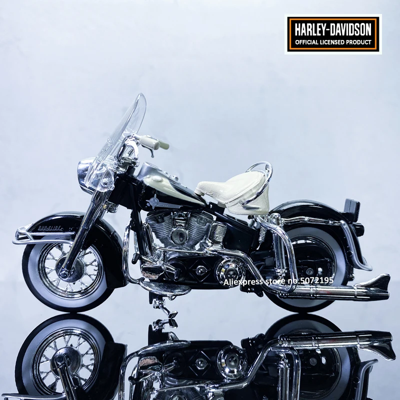 Maisto NEW 1:18 HARLEY-DAVIDSON 1962 FLH Duo Glide Alloy Diecast