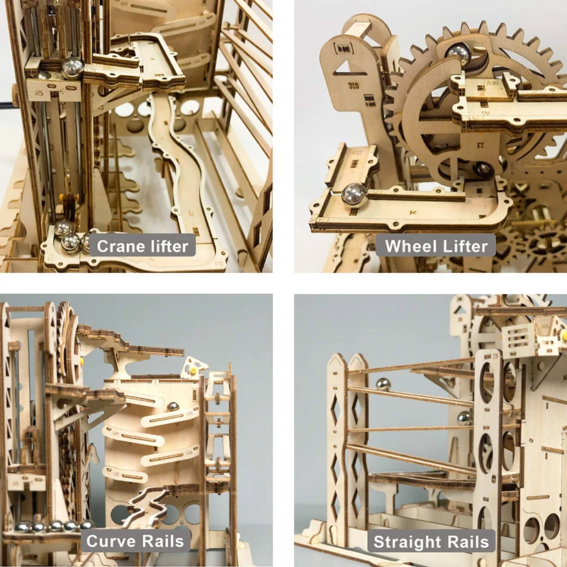 3D DIY WOODEN PUZZLE