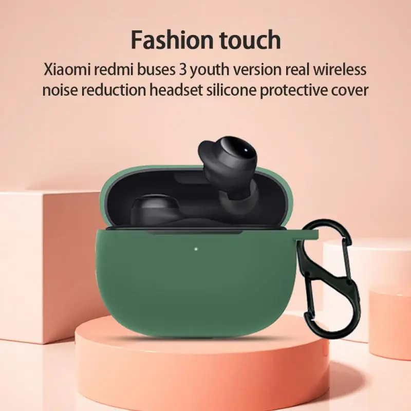 Silicone Protective Case for Redmi Buds 3 Youth description image 5