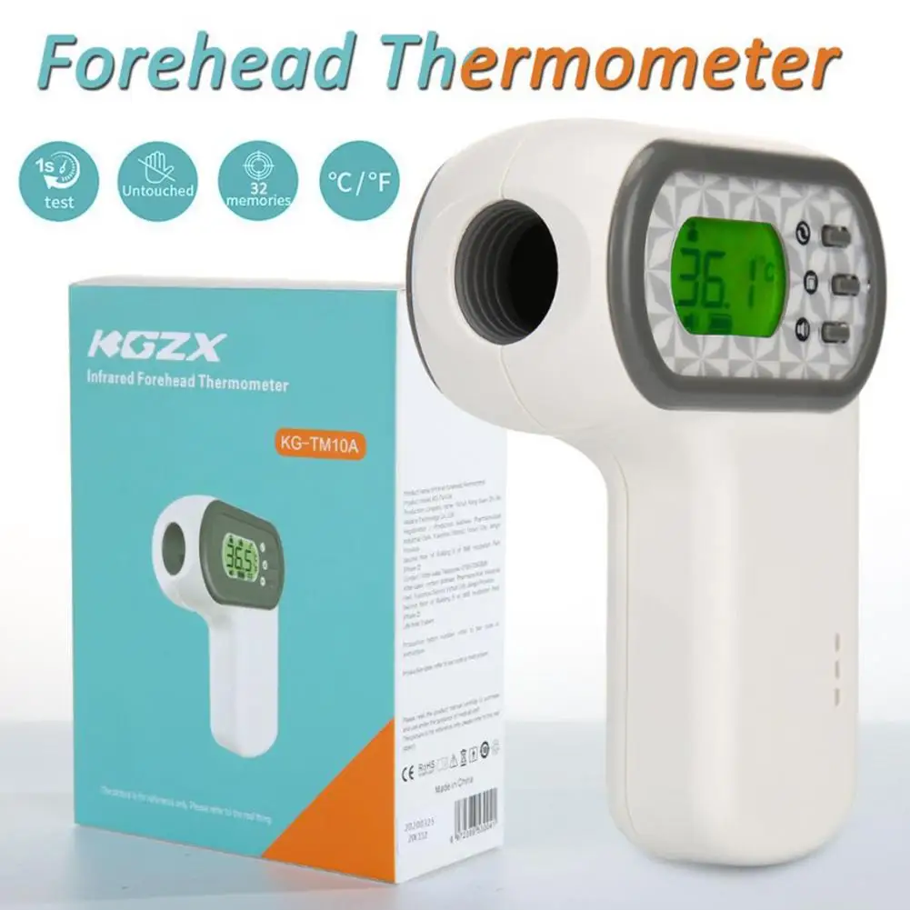 

Forehead Thermometer Digital Infrared Thermometer Non-Contact Electronic Thermometer For Adults Body Temperature Measurement