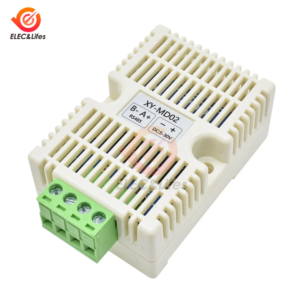 Температура и влажности передатчик последовательный RS485 Modbus SHT20 Сенсор модуль совместим Стандартный Промышленный Modbus rtu протокол