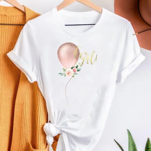 Short Sleeve Joom T Shirt Motif Femme Casual Summer T Clothing T