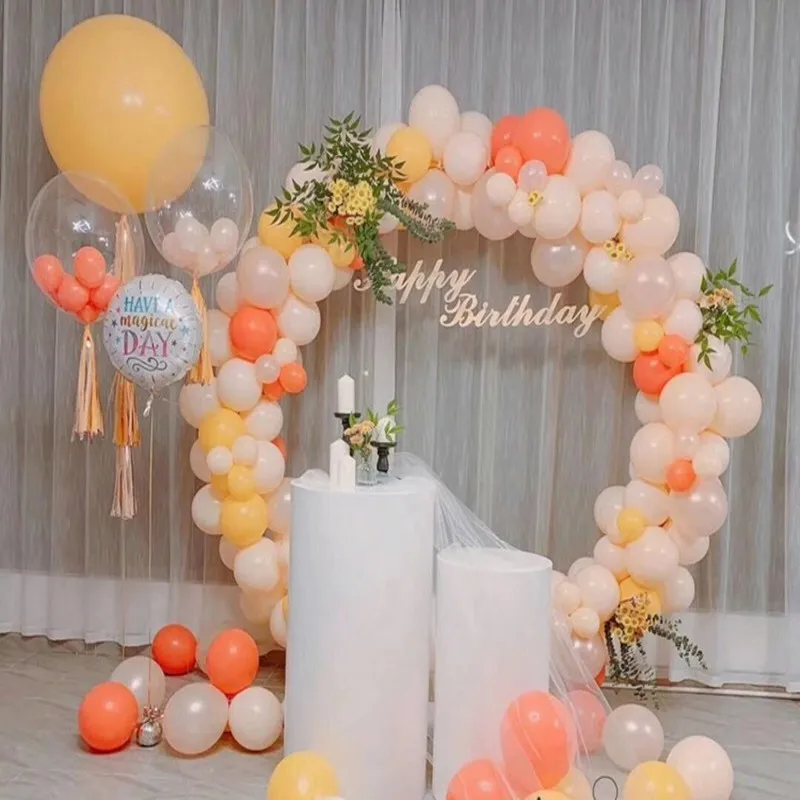 Backdrop Stand Arch Frame Wedding Decorations Metal Round Party Stage Ornaments 