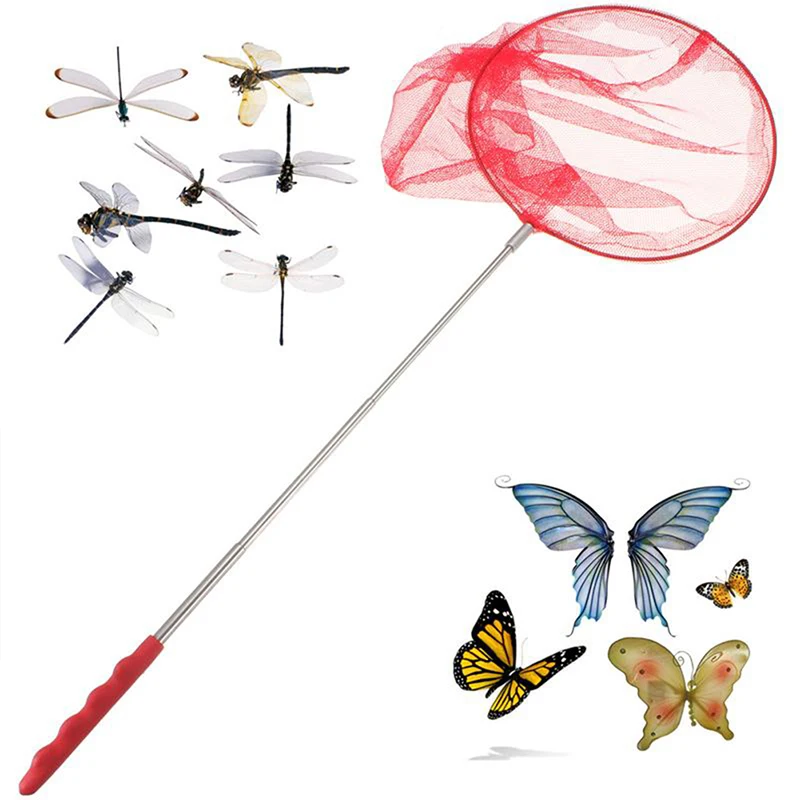 

Adjustable Fishing Stainless Telescoping Foldable Landing Durable Neta Pole Casting Network Trap Fishing Nets Child Handle Toys