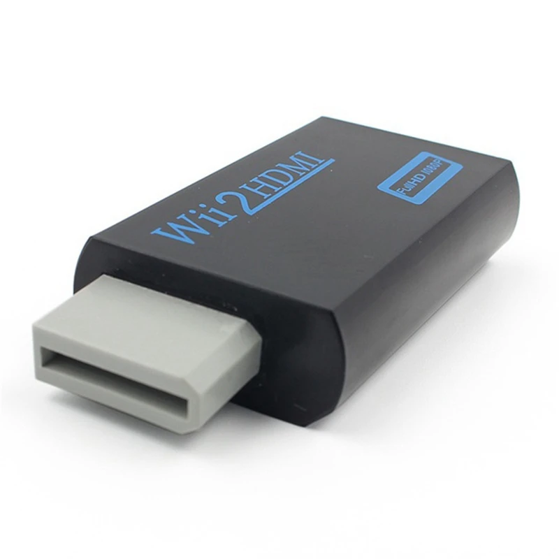  3.5 Millimetri di Uscita Audio Martinetti Wii a Hdmi Wii2HDMI Full Hd Fhd 1080P Dell'adattatore Del