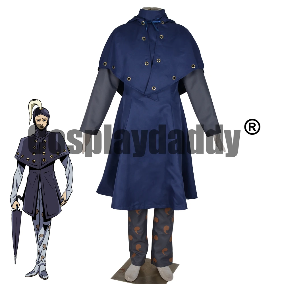 Ritchie Costume Steel Ball Run The Green "blackmore Uniform Outfit