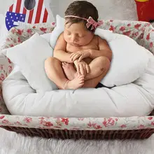 Реквизит для фотосъемки новорожденных, подушка для защиты головы, подушки для новорожденных, Детские хлопковые подушки для сна, позиционер, Прямая поставка