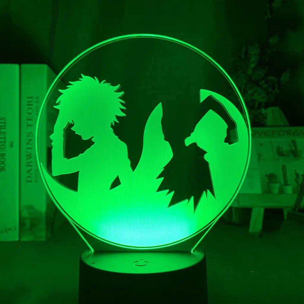 Светодиодный ночсветильник в стиле аниме Hunter X Gon Freecss и Killua Zoldyck иллюзия для