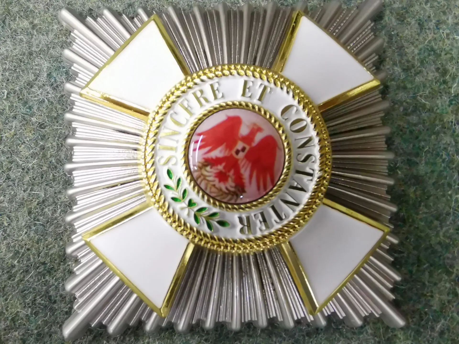 Emd Ww1 Medaglia Bedge Square