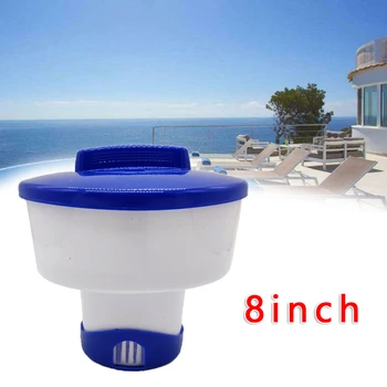 

8inch Tablet Auto-Supplier Floating Swimming Pool Hot tub Chlorine Dispenser