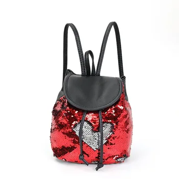 

Shining Sequins Backpack Women backpacks school for girl Travel Shoulder School Bags Party Bags Glitter Backpack Small Knapsack