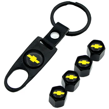

Car Badge Stainless Steel Wheel Tire Valve Stem Cap Keychain for Chevrolets Cruze Captiva Lacetti Aveo Niva Trax Onix Accessorie