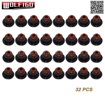 

WOLFIGO 1PC / 16PCS / 32PCS Valve Stem Seal For BMW E60 E63 745i 750i 550i X5 11340029751,11340039494,19034886,703728100 New