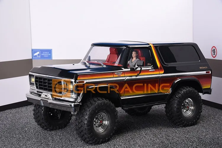 Hb23f52e4fedd4992b05fb85e702be62aK 1/10 RC 자동차 바디 쉘 TRX4 브론코 G161R 캡 시트