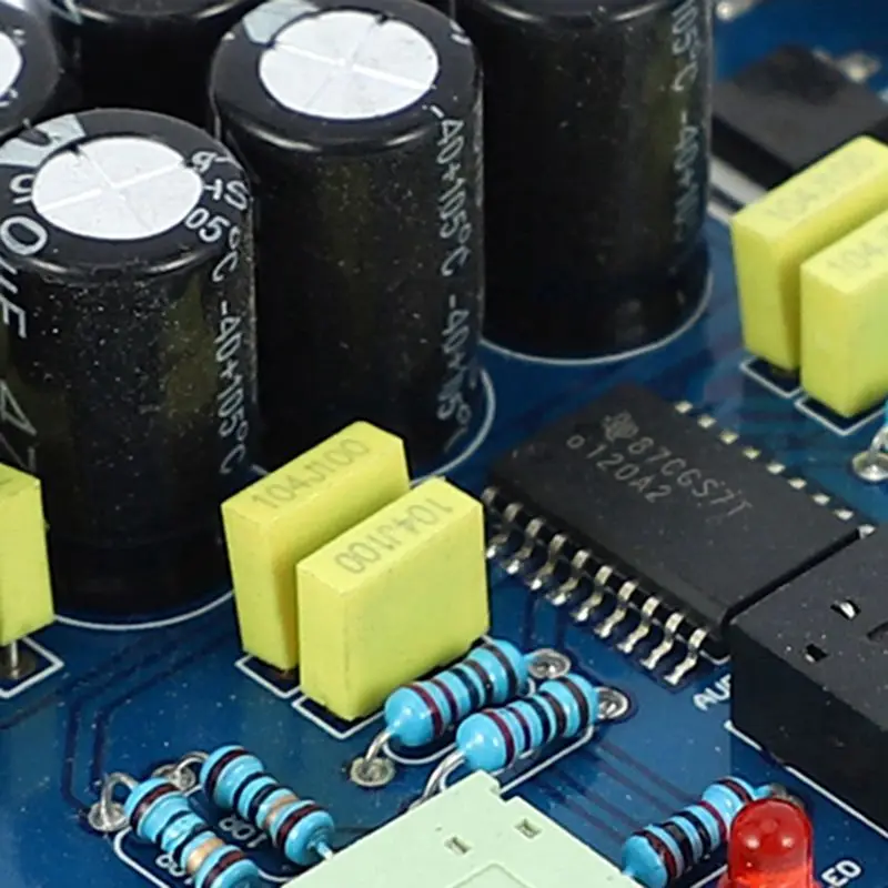 Tda7297 Power Amplifier Board 2 12V Finished Plate with Tpa6120 Headphone Amplifier Board Tpa6120A2 Headphones Amp