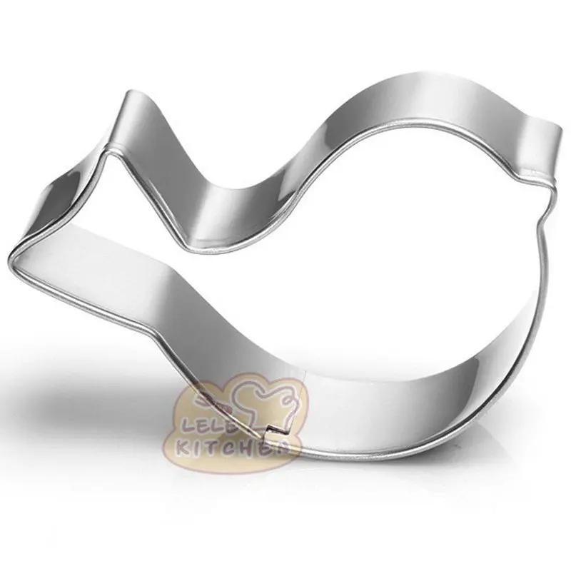 

Cute Bird Shape Metal Cookie Cutter Stainless Steel Fondant Cutter Baking Mold Cake Decorating Tools
