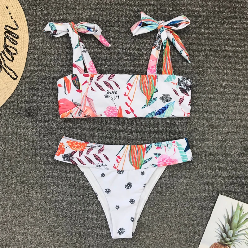 Printed Women Swimming Bathing Bikini Sets