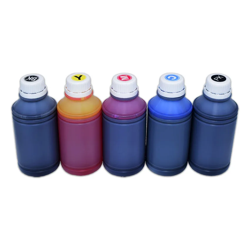 

5 Color *500ml T33 T410 Dye Pigment Ink for Epson XP-900 XP-830 XP-645 XP-640 XP-635 XP-630 XP-540 XP-530 XP-7100 Printer