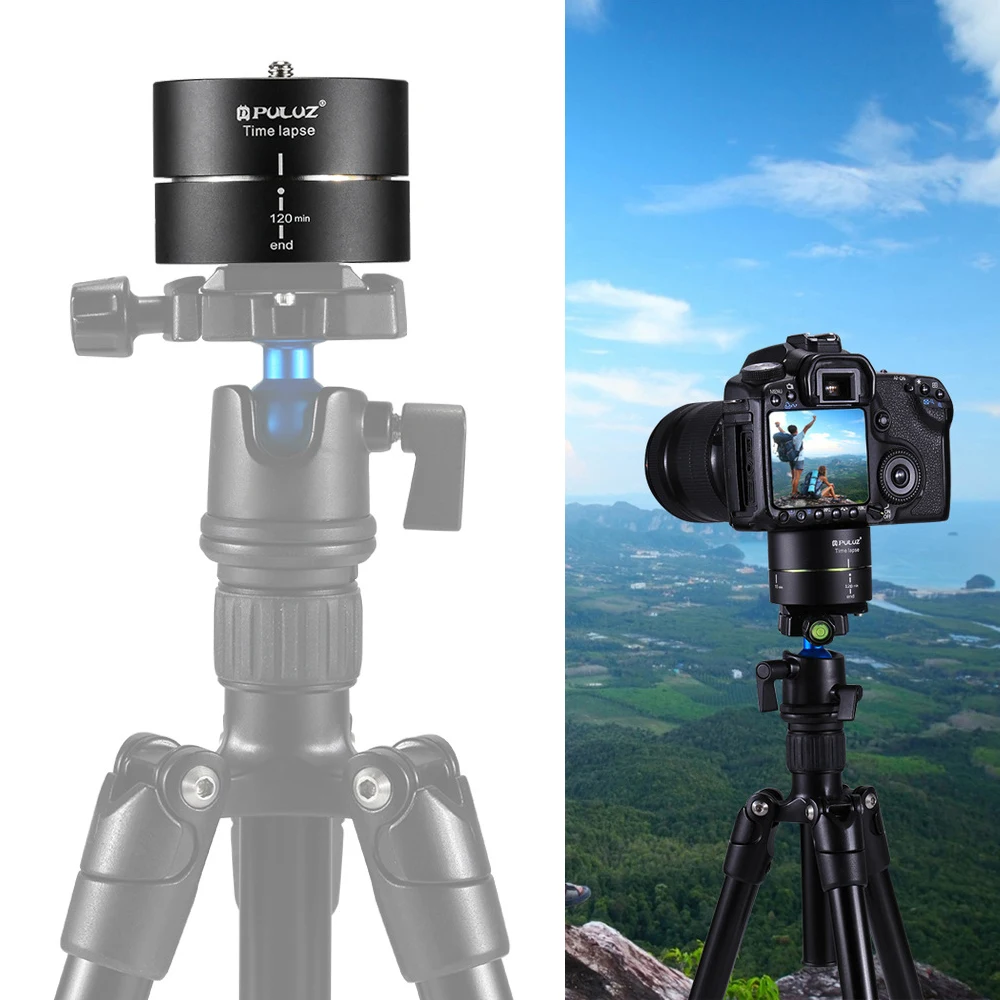 Штатив Стабилизатор для камеры Gopro SJ YI MI DSLR вращение на 360 градусов 120 минут