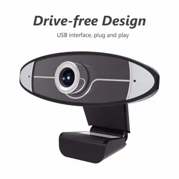 

USB 2.0 HD 720P Webcam HD Web Camera with Built-in HD Microphone USB Web Cam Widescreen Video