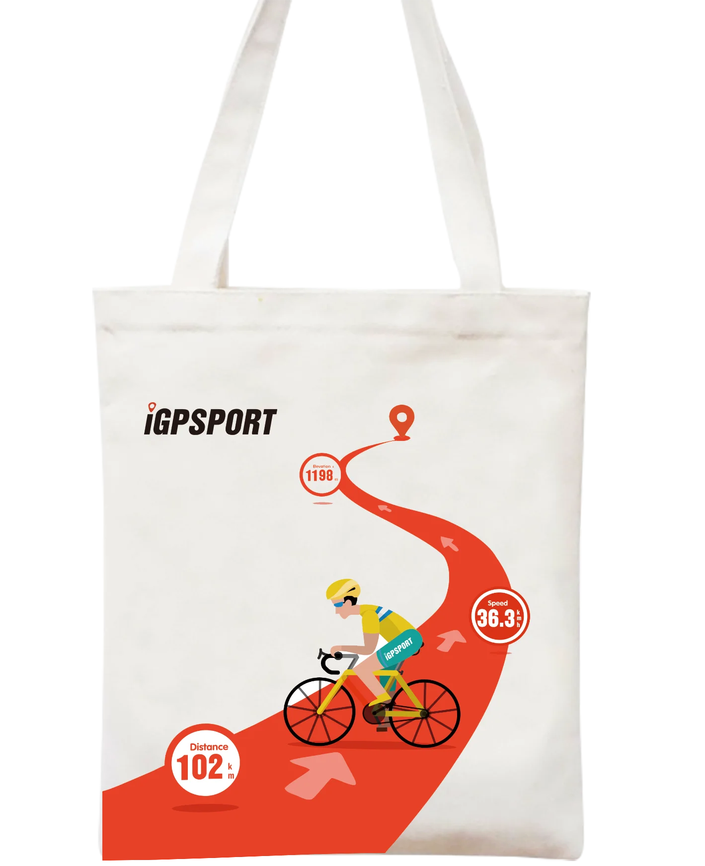 IGPSPORT сумки для езды на велосипеде горячая Распродажа модные сумки спортивные холщовые сумки повседневные сумки через плечо многоразовые хлопковые продуктовые сумки большой емкости Сумки для покупок Новинка