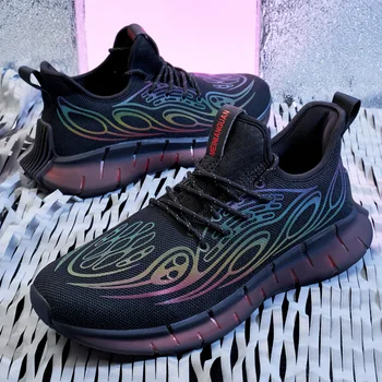 

Men Fashion Sneakers Breathable Walking Shoes Men Casual Shoes Classic Cotton Fabric Shoes Men Vulcanize Shoes Now Jogging Shoes