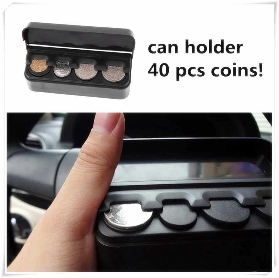 

Car Coin Organizer Case Change Storage Box Container for Chevrolet Miray Caprice Agile Stingray Aveo5 Matiz Lumina HHR