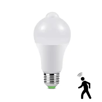 

12W 15W 18W 20W Motion Sensor light E27 Motion Detector LED Bulb lamp Stair Hallway Pathway Corridor Night lighting