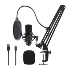 BM700 Condenser Microphone USB Computer Microphone Set 192KHZ / 24Bit High Sampling Rate For Karaoke YouTube Live