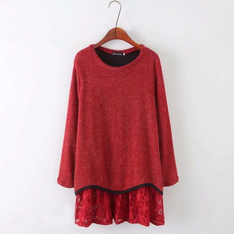 

New arrival Vestidos Women Fashion Casual Lace Jurk O -neck Mouw red Evening Party dresses Vestido de festa Brasil Trend