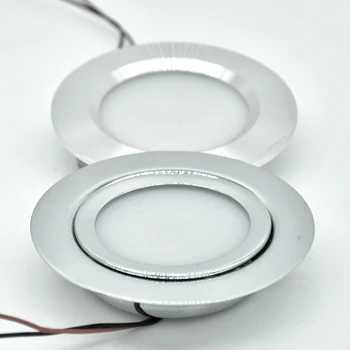 

3W IP65 Cabinet LED Spotlight 12V 24V 5V USB Kitchen Recessed Light 304 Stainless Steel Boat Ceiling Downlight CE Lighting