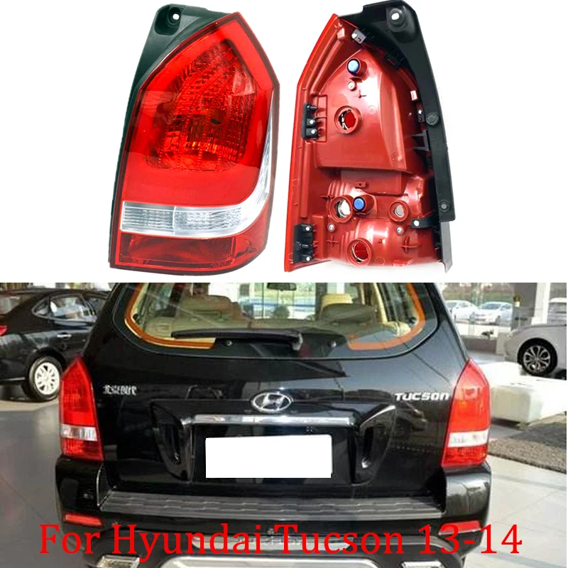 

MZORANGE New Genuine Taillights Rear Lamp Shell Reversing Brake Lamp Lampshade Housing For Hyundai Tucson 2013-2014